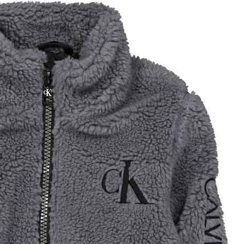 calvin klein teddy bear coat